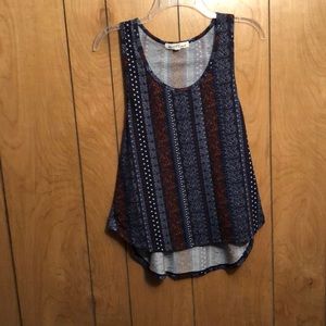 High-low tank top